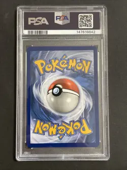 2019 POKEMON SUN & MOON UNIFIED MINDS #218 FULL ART/SLOWPOKE & PSYDUCK GX PSA 8 - Image 2