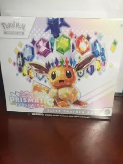 Pokemon Prismatic Evolutions ETB Elite Trainer Box Sealed New in Hand - Image 1