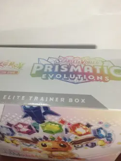 Pokemon Prismatic Evolutions ETB Elite Trainer Box Sealed New in Hand - Image 5