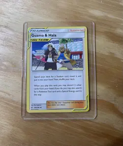 Pokemon Guzma & Hala 193/236 Sm-Cosmic Eclipse Regular - Image 1