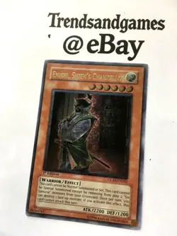 YUGIOH - ENISHI, SHIEN'S CHANCELLOR - GLAS-EN032 - 1ST ED - ULTRA RARE - NM - VO - Image 3
