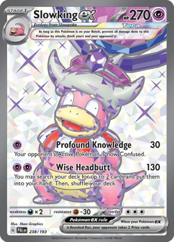 Slowking ex 238/193 Ultra Rare Paldea Evolved Pokemon NM/M - Image 4