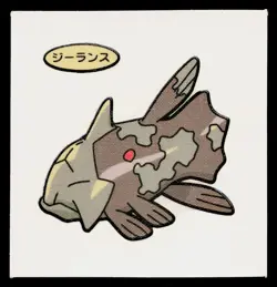 Relicanth Daiichi Deco Bread Sticker Pokemon Japanese Lightly Played - Image 1
