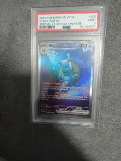 Pokemon Trio Squitle #170 Wartortle #171 Blastoise ex #200 151 Psa 9 Mint - Image 5