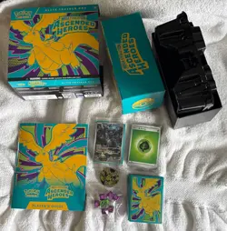 Pokemon Ascended Heros ETB Promo No Packs but Otherwise New Complete SEALED Bags - Image 1