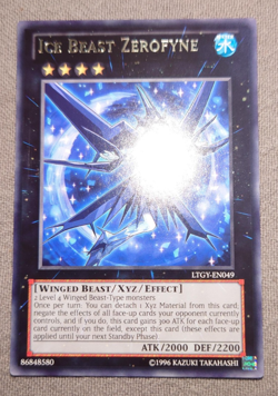 LTGY-EN049 Ice Beast Zerofyne Rare UNL Edition YuGiOh - Image 1