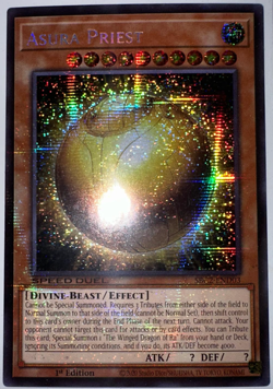 1X LP The Winged Dragon Of Ra - Sphere Mode/Asura Priest MISPRINT WAX on Back - Image 1