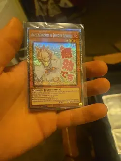 Yugioh - Ash Blossom & Joyous Spring RA05-EN091 Starlight Rare Near Mint In Hand - Image 1