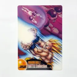Y589 Goku vs Frieza 350 Japanese Dragaon Ball x Morinaga Wafer Card - Image 1