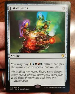 MTG - Fist of Suns - C17 commander 2017 211/309 NM - Image 1