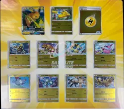New Pokemon&VW ID.3 Limited Promo Card Gift Box S-Chinese Foil Pikachu etc #123 - Image 4