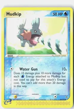 Mudkip 65/97 Common Dragon Pokemon Near Mint - Image 1