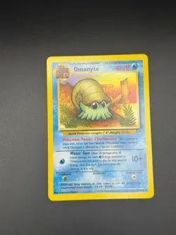 Pokemon Omanyte Uncommon Legendary Collection 057/110 NM/LP - Image 1