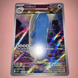 Wailord 162/159 - Illustration Rare - Journey Together - Pokemon TCG - Image 1