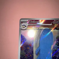 Wailord 162/159 - Illustration Rare - Journey Together - Pokemon TCG - Image 3
