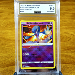 Pokemon SWSH Lost Origin Radiant Gardevoir 069/196 AGS Mint+ 9.5 Holo Rare 2022 - Image 1