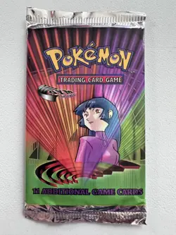 2000 WOTC FACTORY SEALED Pokemon Gym Challenge Unlimited Booster Pack SABRINA - Image 1