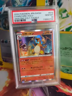 Pokemon Card Glurak Charizard Holo Amazing Volt Tackle Sword Japanese PSA 10 - Image 1