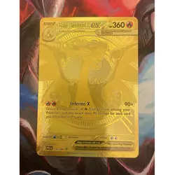 Pokemon Mega Charizard X EX Holo 130/094 Mega Hyper Rare 360 HP English TCG Card - Image 1