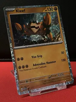 Pokemon TCG Klawf 011/015 holo Promo McDonald's Collection 2023 - Image 1