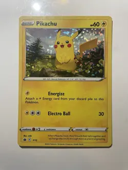 Pokemon Pikachu 007/015 McDonald's 2022 Promo Holo Basic Pokemon TCG English - Image 1