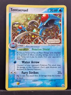 2006 Pokemon EX Legend Maker | Tentacruel | Stamped | Reverse Holo | #45/92 VGC - Image 1