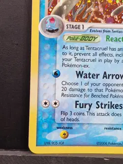 2006 Pokemon EX Legend Maker | Tentacruel | Stamped | Reverse Holo | #45/92 VGC - Image 4