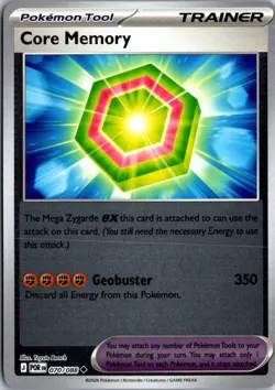 070/088 Core Memory Reverse Holo Pokemon TCG Perfect Order English NM - Image 1