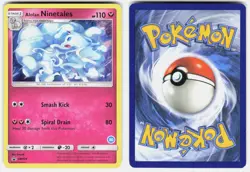 Alolan Ninetales - SM128 Promo Sun & Moon Promo Pokemon Lightly Played - Image 1
