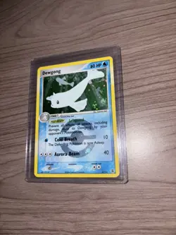 2004 Pokemon Fire Red Leaf Green Dewgong 3/112 Reverse Holo - Image 1
