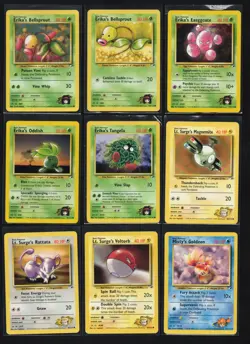 Pokemon Gym Heroes Bundle x35 Non-Holo Part Complete Collection | NM/LP/MP - Image 3