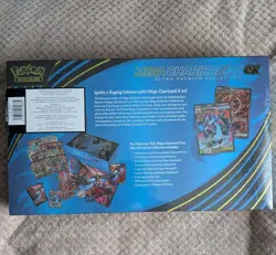 Pokemon TCG Mega Charizard X Ex Ultra Premium Collection Box UPC New Sealed - Image 2