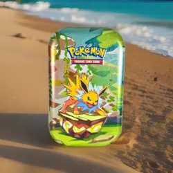 Pokemon TCG Prismatic Evolutions Mini Tin Jolteon Sealed NEW ⚡ Eeveelution Tin - Image 1
