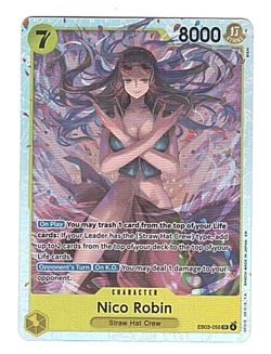 Nico Robin EB03-055 Extra Booster: One Piece Heroines Edition - SR NM Foil - Image 1