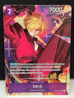 OP09-065 Sanji English One Piece TCG NM - Image 1
