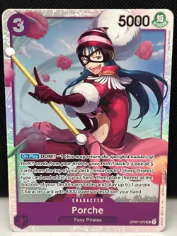 OP07-072 Porche One Piece TCG Englisch NM - Image 1