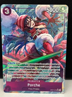 OP07-072 Porche Alt Art One Piece TCG Englisch NM - Image 1