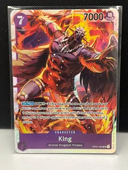 OP01-096 King One Piece TCG Englisch NM - Image 1