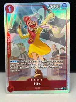 OP09-002 Uta One Piece TCG Englisch NM - Image 1