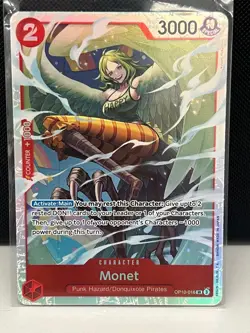 OP10-016 Monet One Piece TCG Englisch NM - Image 1