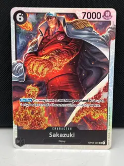 OP02-099 Sakazuki English One Piece TCG NM - Image 1