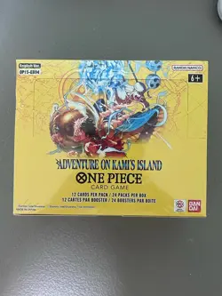 SEALED One Piece OP15/EB04 Adventure on KAMI’S Island Booster Box ENGLISH - Image 1
