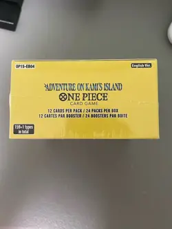 SEALED One Piece OP15/EB04 Adventure on KAMI’S Island Booster Box ENGLISH - Image 5