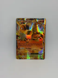 Pokemon Card Charizard EX XY29 Black Star Promos HOLO RARE - LP - Image 1