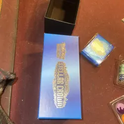 Pokemon Stellar Crown Elite Trainer Box Trading Card Game TCG opened - Image 1
