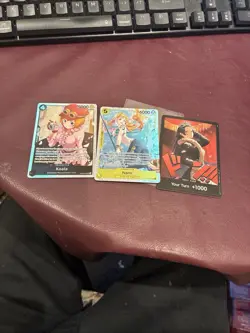 One Piece 3 Card Lot (Boa DON, Nami #EB03-053, Koala #EB03-042) - Image 1