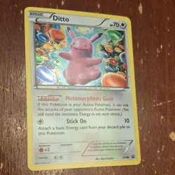 Pokemon Ditto XY40 Promo & Dialga LV.X 122/127 card lot - Image 4