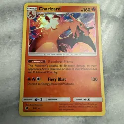 Charizard 3/70 Dragon Majesty Holo Pokemon Card - Image 1