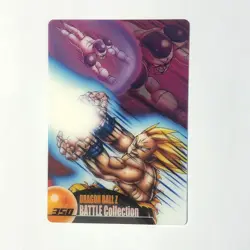 S0099 Goku vs Frieza 350 Japanese Dragaon Ball x Morinaga Wafer Card - Image 1