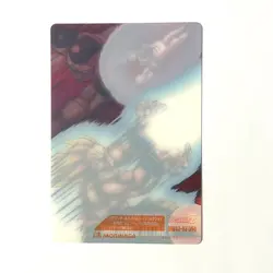 S0099 Goku vs Frieza 350 Japanese Dragaon Ball x Morinaga Wafer Card - Image 2